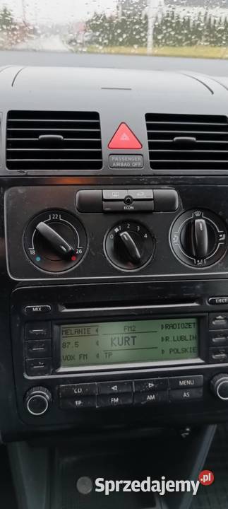 Volkswagen Touran 19TDI 105 Zarejestrowany w Polsce podkarpackie Łańcut