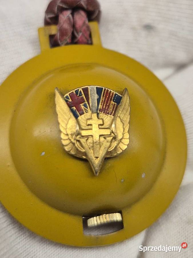 Unikat Zegarek broszka Virela aliancki vintage Chorzów