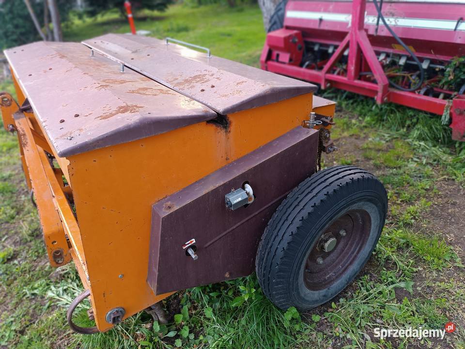 Siewnik dwukomorowy junkkari talerzowy 25m Siewniki i sadzarki Rolnictwo Dragany