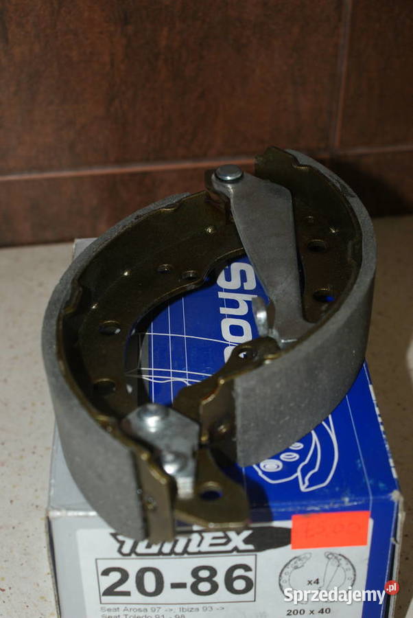 2086 TOMEX brakes SZCZĘKI HAMULC VW POLO 94 osobowe Białobrzegi