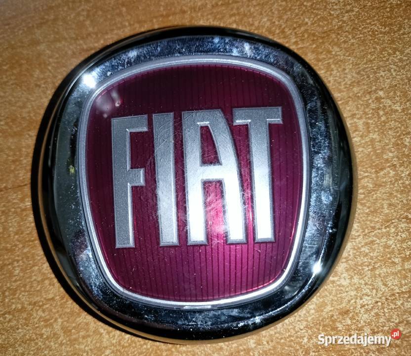 NOWY orginalny emblemat logo znaczek Fiat 95mm Akcesoria samochodowe podkarpackie
