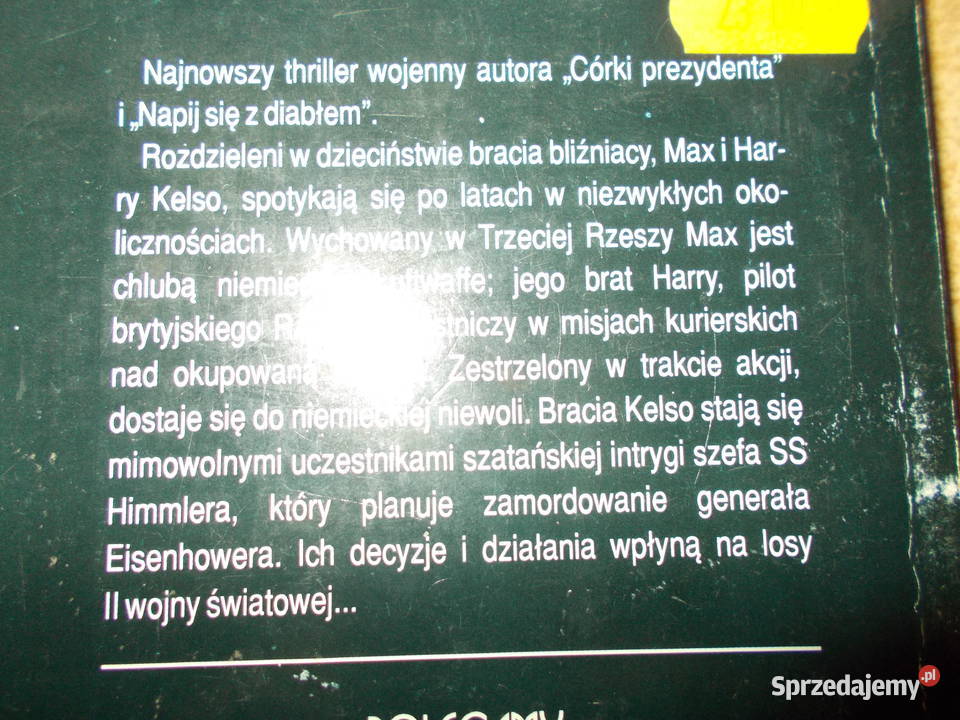 Jack Higgins Lot orłów thrillery, sensacyjne Głubczyce