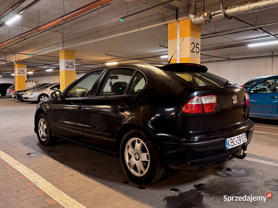Seat Leon 2003 16 16v benzyna gaz LPG nieuszkodzony Kraków