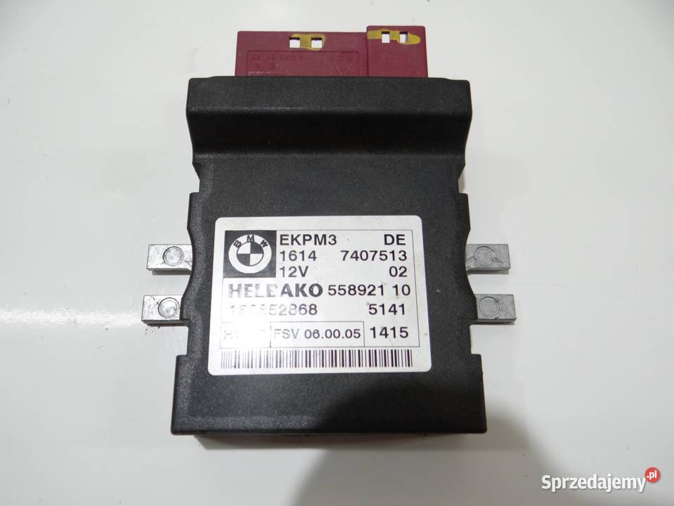 MODUŁ STEROWNIK POMPY PALIWA BMW X1 E84 20D Strzyżewice