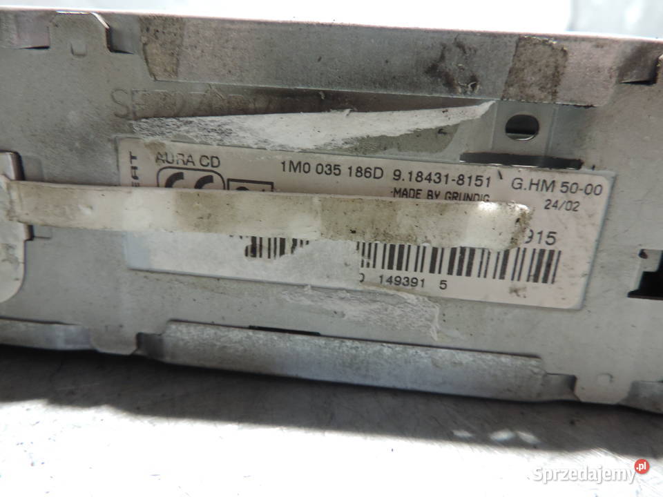 SEAT LEON I TOLEDO II RADIO CD FABRYCZNE OEM Nowy Sącz sprzedam