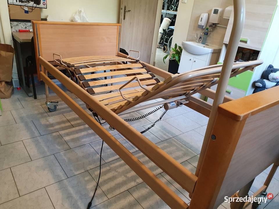 Łóżko rehabilitacyjne 3 funkcyjne sterowane Kielce
