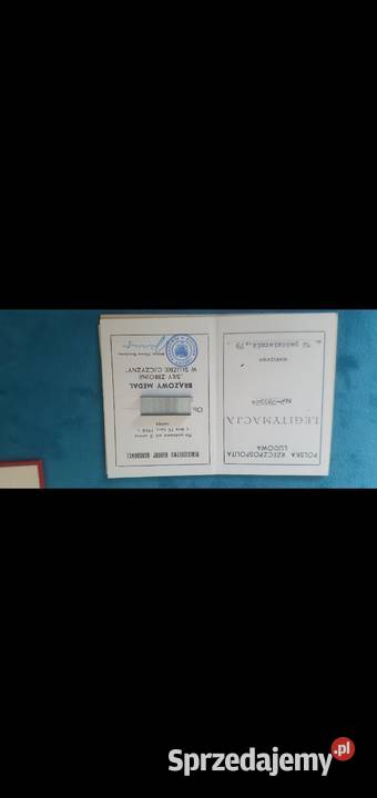 Legitymacje do odznaczeń wielkopolskie