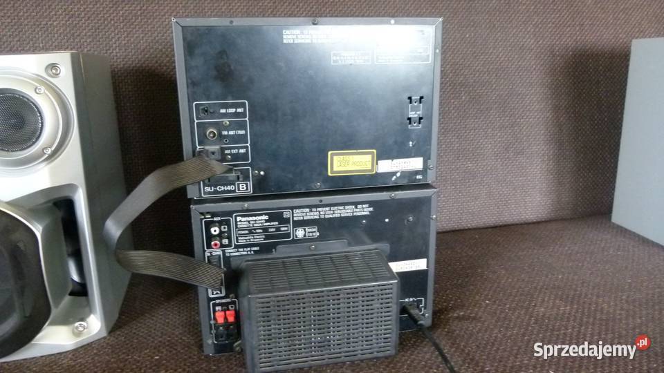 Miniwieża Panasonic SL SUCH40 SPRAWNA kolumny lubelskie Zamość