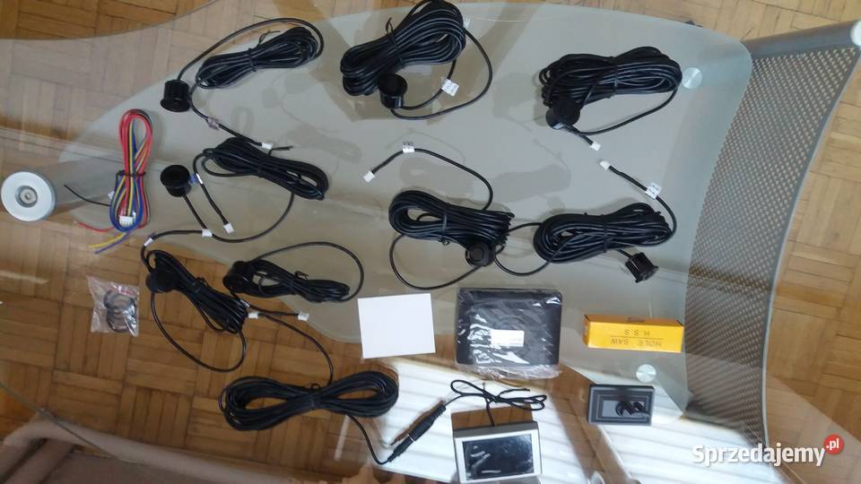 Czujniki parkowania transmitują fale ultra