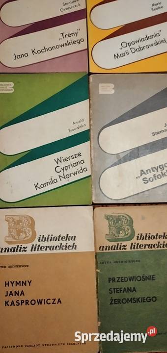 opracowania lektur szkolnych język polski Bukowno