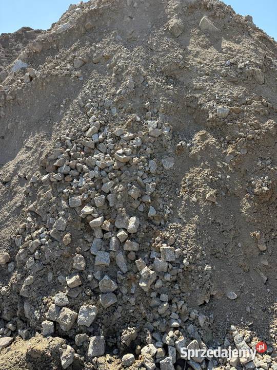 Gruz kruszony Gruzobeton Ogród Wrocław