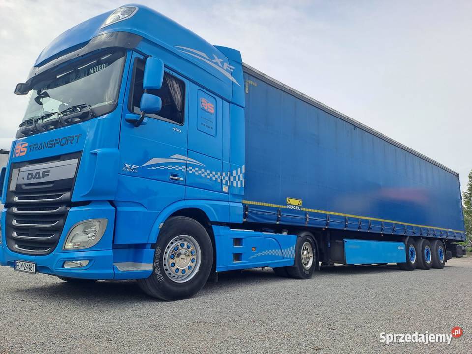 DAF 106 460 i naczepa Kogel 2016