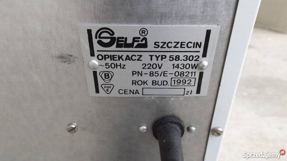 Kultowy Opiekacz Rożno Predom Selfa 70cm Grodziczno