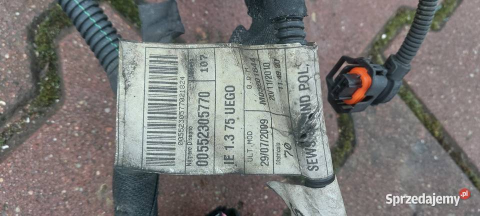 Wiązka elektryczna silnika Opel Corsa D 13 cdti Materiały instalacyjne Szczecin