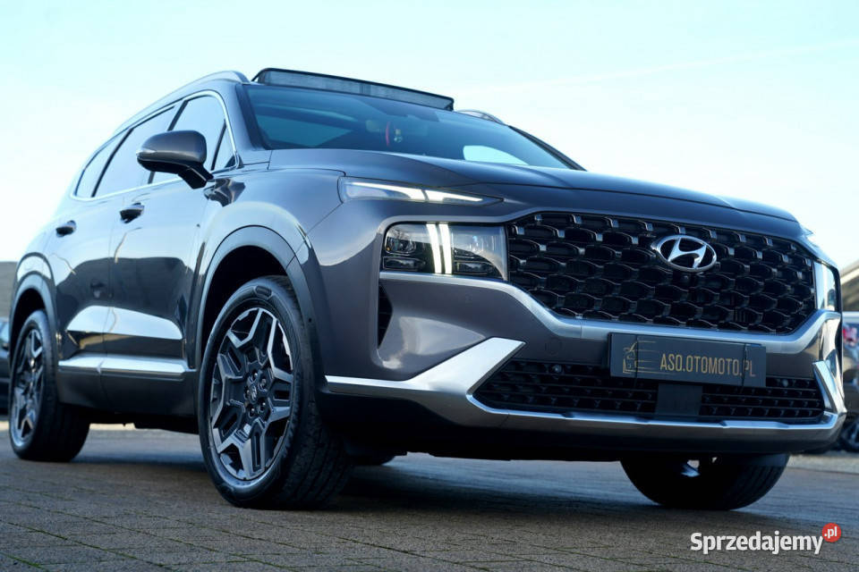 Hyundai Santa Fe FUL LED panorama skóra kamery Otmuchów sprzedam