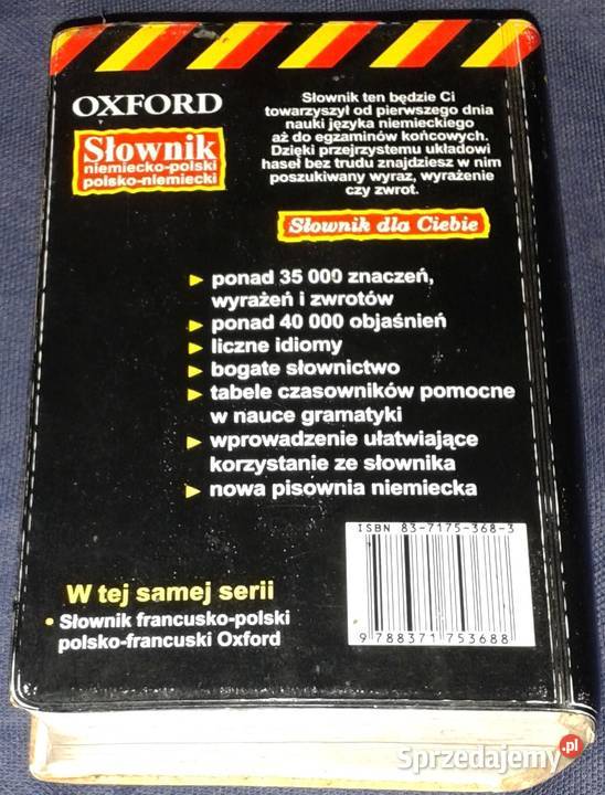 Słownik niemieckipolski polskoniemiecki Chełm