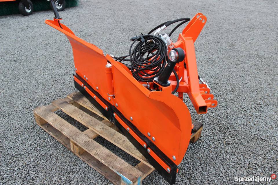 Pług pługi śnieżny do śniegu składany light Rogóźno