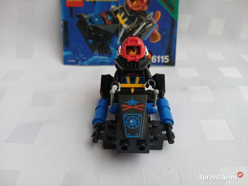 6115 LEGO Kompletny Instrukcja Skuter Akwarekin Bielsko-Biała