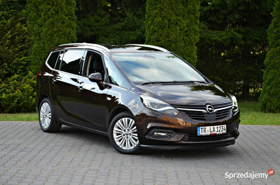 Opel Zafira 14T 140 7 Osób Navi Kamera Właśnie mazowieckie Ostrów Mazowiecka