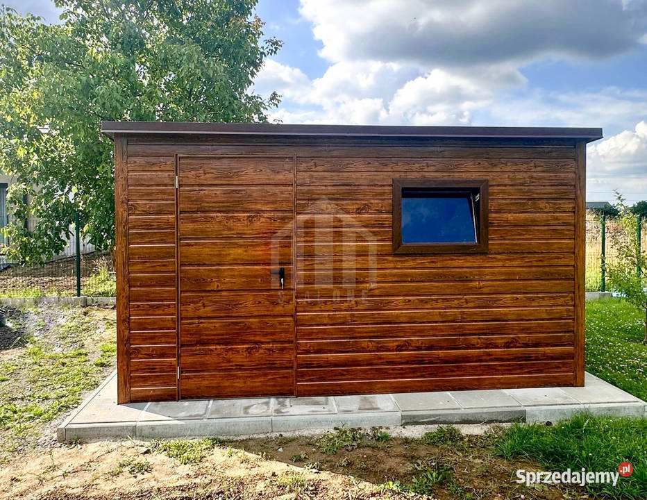 Schowek domek ogrodowy 4x25m drzwi okno Domki narzędziowe Płock