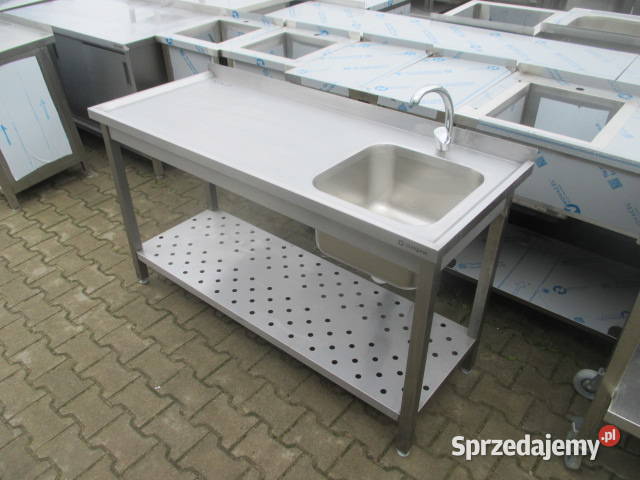 Zlew Gastronomiczny 1 Komorowy Z Półką 1506085 wielkopolskie