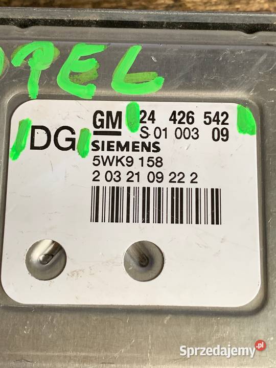 Sterownik 24426542 OPEL OMEGA VEKTRA benzyna Margonin