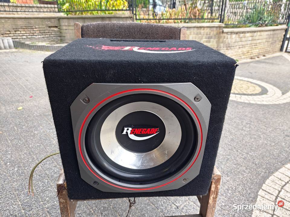 Skrzynia basowa bassowa subwoofer tuba Renegade Niegowonice sprzedam