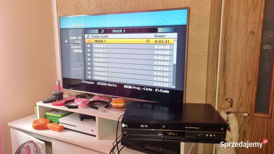 MAGNETOWID NAGRYWARKA VHS DVD Recorder LG Warta