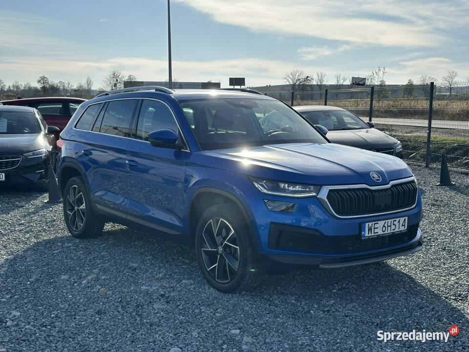 koda Kodiaq 20 TSI 4x4 190 2022 DSG7 Style Salon kurtyny powietrzne Wojkowice