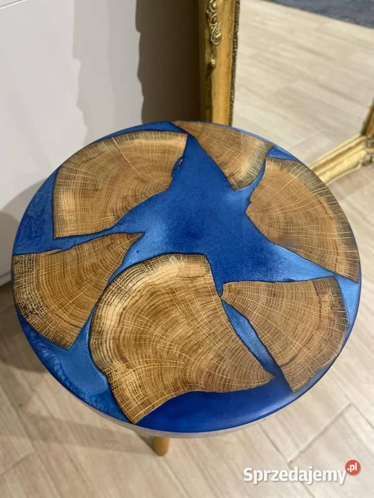 Stolik kawowy z żywicą epoksydową śląskie Częstochowa