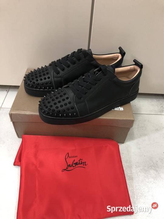 Buty sneakersy Christian louboutin 3947 pudełko czarny Łódź
