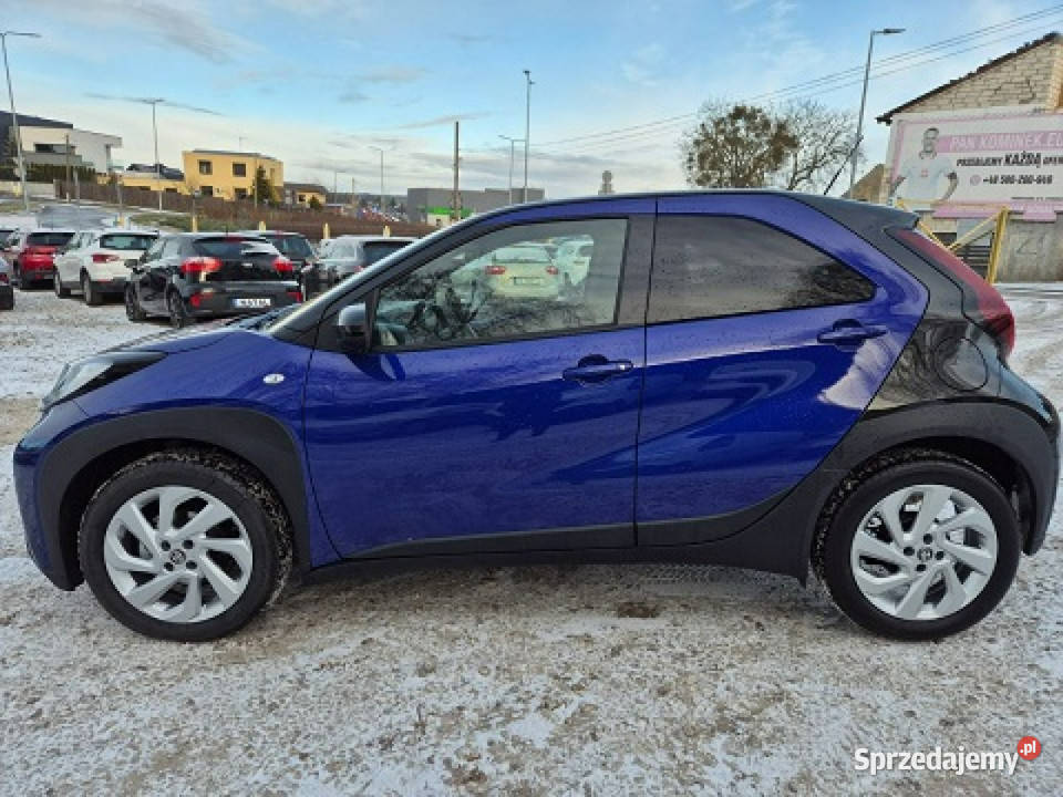 Toyota Aygo X SalonPolska 4500 PełenSerwis wielofunkcyjna kierownica Bydgoszcz