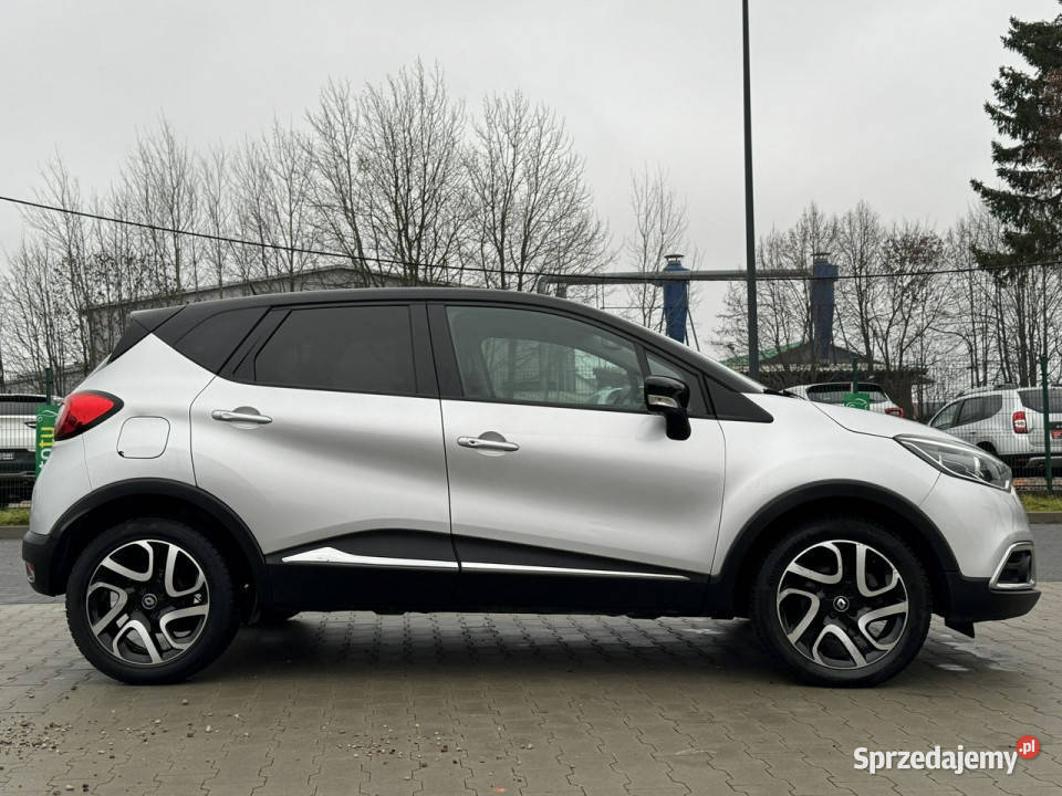 Renault Captur 15 DCI 90 LED Nawigacja Tempomat srebrny Mrągowo