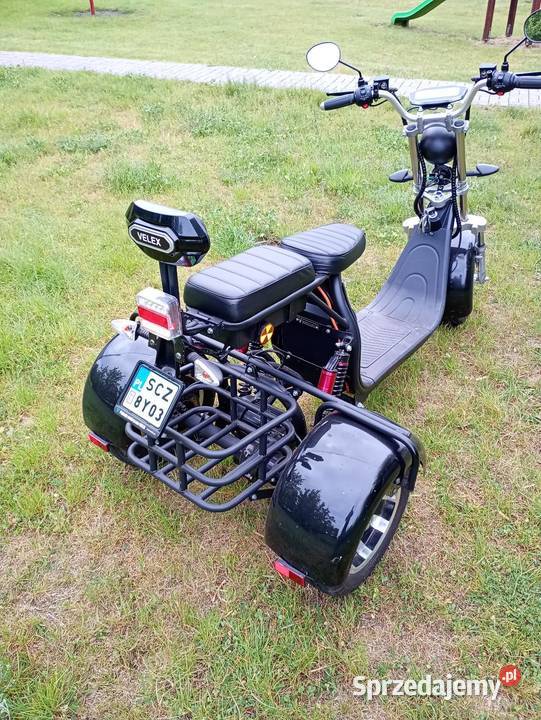 Skuter elektryczny trójkołowy śląskie Częstochowa