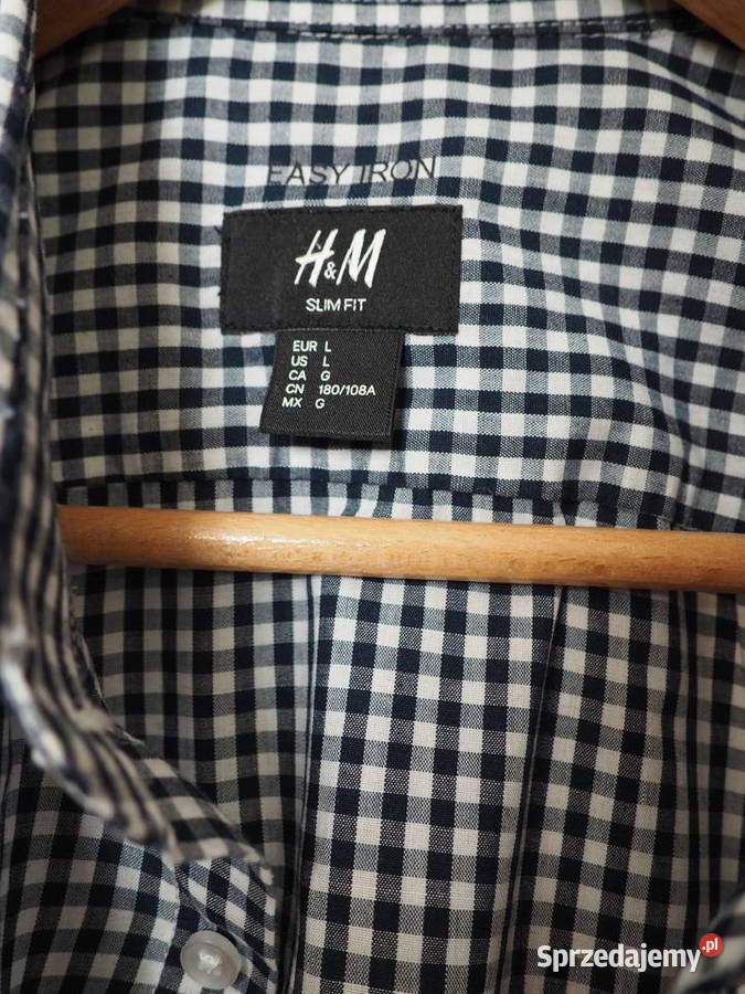 Koszula MęskaKrataHMLEasy Iron zachodniopomorskie Szczecin