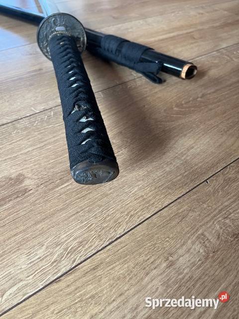 Katana miecz samurajski wykonany współcześnie Mrągowo