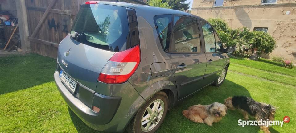 Renault Scenic 16 Ben 2006r Samochody osobowe dolnośląskie Twardocice