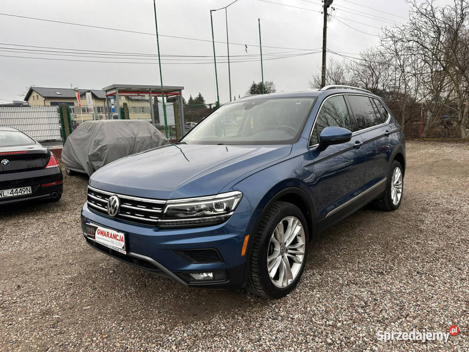 Volkswagen Tiguan Allspace Automat7 czujnik zmierzchu mazowieckie Warszawa
