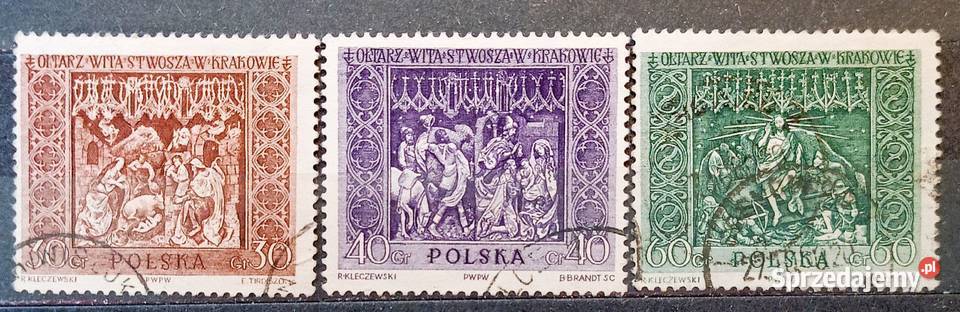 L Znaczki polskie 1960 III kwartał