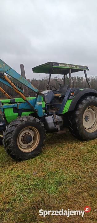 Deutz Fahr Dx 390 z Turem Deutz-Fahr wielkopolskie Łobżenica