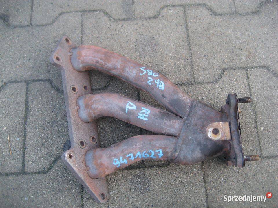 volvo s80 9803r 29 benzyna kolektor wydechowy wielkopolskie