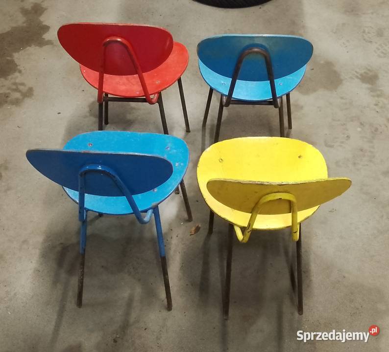 Krzesla z prl Augustów