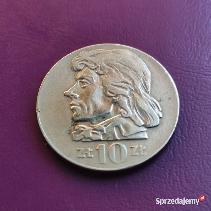 Moneta PRLu 10 ZŁOTYCH 1971 KOŚCIUSZKO Piękna mazowieckie Pruszków