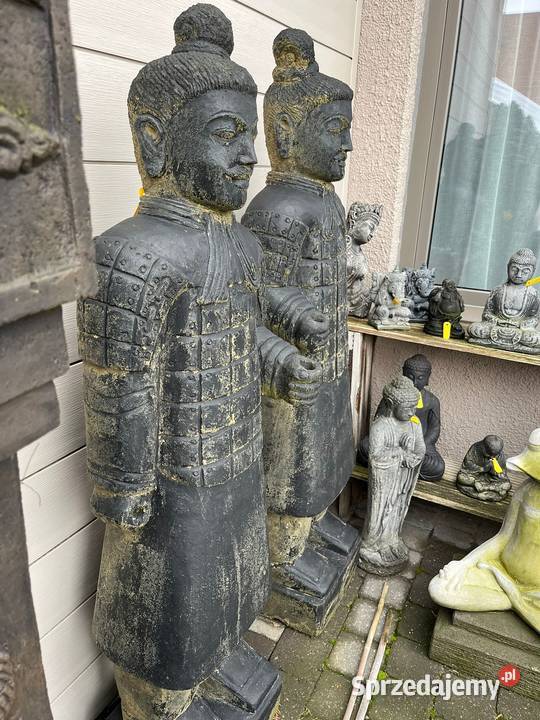 Strażnik z terakoty SAMURAI do ogrodu 160 dolnośląskie Wrocław