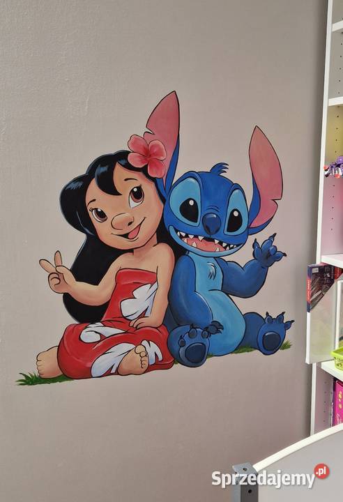 Malowanie na ścianach mural w pokoju dziecięcym podkarpackie Stalowa Wola
