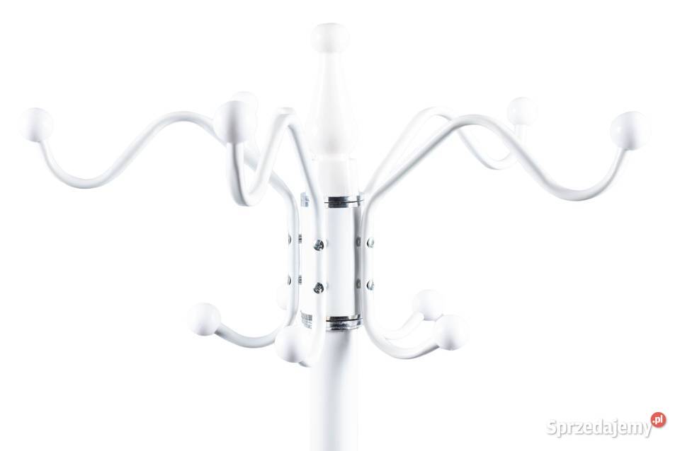 Nowoczesny podłogowy stojący obrotowy wieszak na Poznań