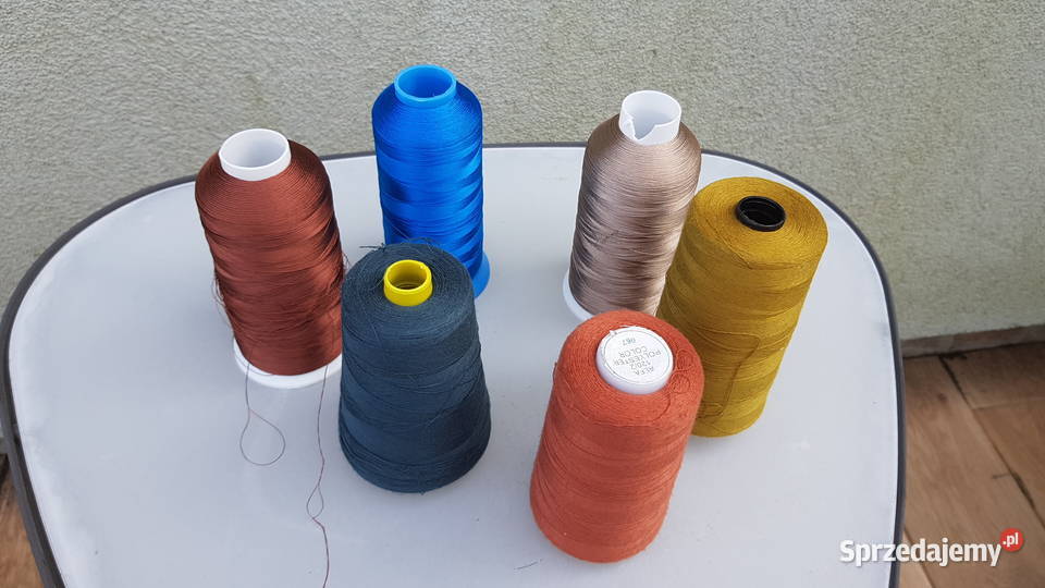 6 motków nici Myszków