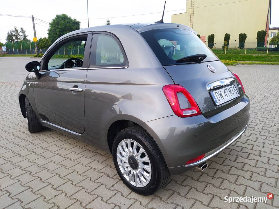 Fiat 500 10 Hybryda 2022r krajowy FV23 32500km Koziegłowy
