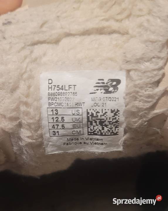 Buty zimowe Balance 475 Tczew