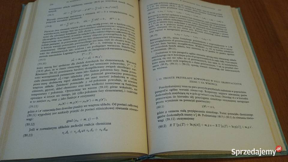 Termodynamika fenomenologiczna Józef Werle pomorskie Gdańsk